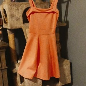Charlotte Russe Coral Homecoming dress